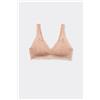 Tezenis Reggiseno Triangolo In Pizzo Riciclato Havana Donna Naturale