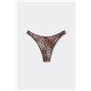 Tezenis Perizoma In Microfibra Stampata Donna Marrone