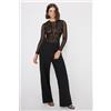 Tezenis Body Manica Lunga Dark Romance Donna Nero