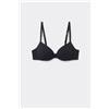 Tezenis Reggiseno Push-up Imbottito In Microfibra Riciclata Venice Donna Nero
