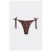 Tezenis Bikini Brasiliano Laccetti Savage Sun Donna Marrone