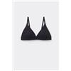 Tezenis Reggiseno Triangolo Lisbon Microfibra Riciclata Donna Nero