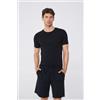 Tezenis T-shirt In Cotone Organico Elasticizzato Uomo Nero
