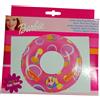 Ciambella mare Barbie jumbo con manici, Colore rosa