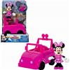 JUSTPLAY Disney Junior Mickey, Minnie Mouse`s rover, Veicolo con personaggio snodabile, Just Play, Eta 3+