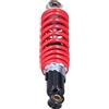 Keenso Ammortizzatore per Moto, Ammortizzatori a Molla 9,84 Pollici 250 Mm Ammortizzatori Sospensioni Ammortizzatori Posteriori 1000-1200 Libbre per Moto 70‑125 Pit Dirt Bike
