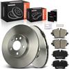 Frankberg 1 set freni incl. 2 dischi freno + 4 pastiglie freno anteriori | Compatibile con: X1 F48, 2 Gran Tourer F46, Serie 1 F40, 2 Active Tourer F45, M.i.n.i Clubman F54