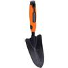 BLACK+DECKER Pala da giardino - con indicatore di dimensione - 35 cm - Polipropilene - Nero/Arancione