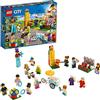 LEGO City Town People Pack - Luna Park, Set da Costruzione con 14 Minifigure, Giocattoli per Bambini dai 5 Anni in su, 60234