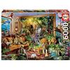 Educa - Puzzle da 6000 pezzi per adulti | Entrare nella stanza | Misura: 156 x 107 cm | Include servizio pezzi mancanti | Consigliato a partire dai 14 anni (17679)