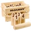 Tactic Games 52501 Mölkky - L'originale, gioco finlandese di lancio [Istruzioni in lingua tedesca]