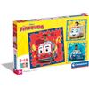 Clementoni - 25311 - Supercolor Puzzle - Disney Firebuds - 3x48 Pezzi (Include 3 Puzzle Da 48 Pezzi) - Puzzle Bambini 5 Anni, Puzzle Cartoni Animati, Made In Italy