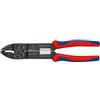KNIPEX Pinza per capicorda in confezione Self-service verniciata nera con impugnature multicomponente 240 mm, 97 32 240 SB