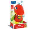 CLEMENTONI S.P.A. Clementoni Baby Milo Il Dinosauro Peluche Neonato 6+ Mesi Insegna Parole Colori e Numeri