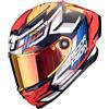 Scorpion Casco Moto Integrale Scorpion EXO-RACE AIR KOBRA Blu Giallo
