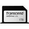 Transcend JDL330 JetDrive Lite 330 da 1 TB, scheda di espansione per Pro 14 & 16 (2025-2021, M5/M4/M3/M2/M1 Pro/Max), fino a 95/75 MB/s - TS1TJDL330