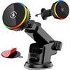 SERUW Supporto magnetico wireless per auto, 15 W, tecnologia di refrigerazione a semiconduttore, supporto per telefono compatibile con iPhone e Android