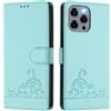 MOJIA Cover per Doogee Note 58 / Note 58 PRO, Custodia Portafoglio in Pelle PU Premium, Custodia a Libro per Telefono con Porta Carte con Funzione Antifurto RFID. Verde Chiaro