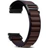 Niboow QuickFit 26mm Cinturino per Garmin Fenix 8 51mm/Fenix 7X Pro Solar/Fenix 7X/Fenix 6X/Fenix 6X Pro/Fenix 5X Puls, Intrecciata Nylon G-Hook Cinturini per Garmin Enduro 3/Epix 2 Pro 51mm - Indaco