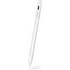 Hama Penna stilo attiva per Apple iPad, ricaricabile, display touch capacitivo, supporta la funzione di scorrimento iPad, compatibile con iPad, colore: bianco