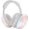 WC ShellZ Max - Coperture protettive per AirPods Max 1 e 2 | Da Wicked Cushions | Realizzato con silicone premium | PinkMarble