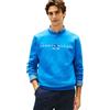 Tommy Hilfiger Tommy Logo Felpa Uomo MW0MW11596 Pullover Felpa, Blu, L