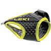 LEKI Unisex Adult Trigger Shark Frame Strap MESH, nero-giallo, S-M-L