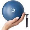 Slim Panda Palla da ginnastica piccola, 15 cm, con cannuccia gonfiabile, Soft Yoga Ball per casa, fitness, allenamento di equilibrio