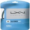 Luxilon WRZ990101 Corda da Tennis Alu Power Soft, 12.2 m, Unisex, Argento, 1.25 mm