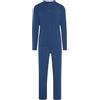 Calvin Klein Uomo Set Pigiama con Chiusura a Bottoni, Blu (Dark Denim), L