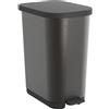 ROTHO Pattumiera RIBO con coperchio e pedale 25-40lt Rotho