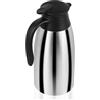 TOSAVGA 2 Litri Thermos, Termos Caffè In Acciaio Inox, Caraffa Termica Sottovuoto Isolato, Caffettiera Termica A Doppia Parete, 24 Ore, Isolamento Termico per Caffè, Tè, Acqua, Bevande, Caldaia