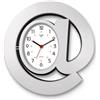 VIRTIME Orologio da Parete Chiocciola - Diametro 30 cm, Design Moderno, ABS Resistente, Movimento Sweep Silenzioso, Ideale per Soggiorno, Cucina e Ufficio