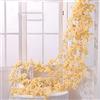 Duories 1 ghirlanda di fiori di ciliegio artificiali,ghirlanda di fiori di seta,ghirlanda di fiori artificiali,decorazione per matrimoni,feste,casa,giardino,arco,pareti,135 teste di fiori di champagne