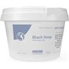 Fatima's Garden Sapone Nero con Nila Blu - Detergente Levigante Hammam, 500g