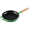 LE CREUSET Padella Evolution con manico in legno in ghisa vetrificata, diameter 28 cm, Bamboo, 20258284080422