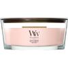 WoodWick Candela profumata | Candela Ellipse | Coastal Sunberry | Regali perfetti per donne