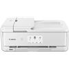 Canon PIXMA TS9550a stampante fotografica A3 multifunzione, Alimentatore automatico di documenti, WIFI, touch screen 4,3 pollici, 5 inchiostri separati, doppia alimentazione carta, bianco
