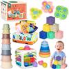 MutoToy Giochi Montessori 6 Mesi 6 in 1 Giochi Neonato 6-9 Mesi Giochi Educativi