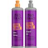 TIGI Kit Bed Head Serial Blonde Restoring Shampoo 600ml + Conditioner 600ml
