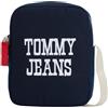 Tommy Jeans Uomo Borsa a Tracolla Bold Varsity Reporter con Logo Grande, Blu (Dark Night Navy), Taglia Unica