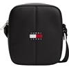 Tommy Jeans Uomo Borsa a Tracolla Daily Reporter con Zip, Nero (Black), Taglia Unica