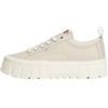 Tommy Jeans Donna Sneakers con Suola Alta Leather Profilo Basso, Beige (Gulf Sand), 41