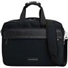 Tommy Hilfiger Uomo Borsa Laptop Nylon Workbag con Tracolla, Nero (Black), Taglia Unica