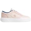 Calvin Klein Lup Ripst HW0HW02987 - Top Basso da Donna, con Suola Spessa e Chiusura a Strappo, Rosa (Whisper Pink/Key Largo), 37