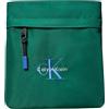 Calvin Klein Uomo Borsa a Tracolla Bold Flatpack con Logo, Grigio (Cloudburst), Taglia Unica