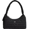 Tommy Jeans Donna Borsa a Spalla Icon Nylon Crossbody Grande, Nero (Black), Taglia Unica