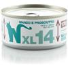 Natural code xl 14 gatto manzo e prosciutto 170 gr