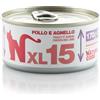 Natural code xl 15 gatto pollo e agnello 170 gr