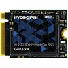 Integral SDBPMPZ-512G-IN drives allo stato solido 512 GB M.2 PCI Express 3.0 NVM